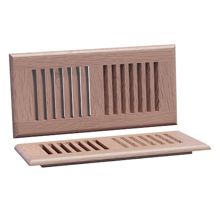 Designs Of Distinction Small Self Rimming Floor Vent - Red Oak 01994010AK1